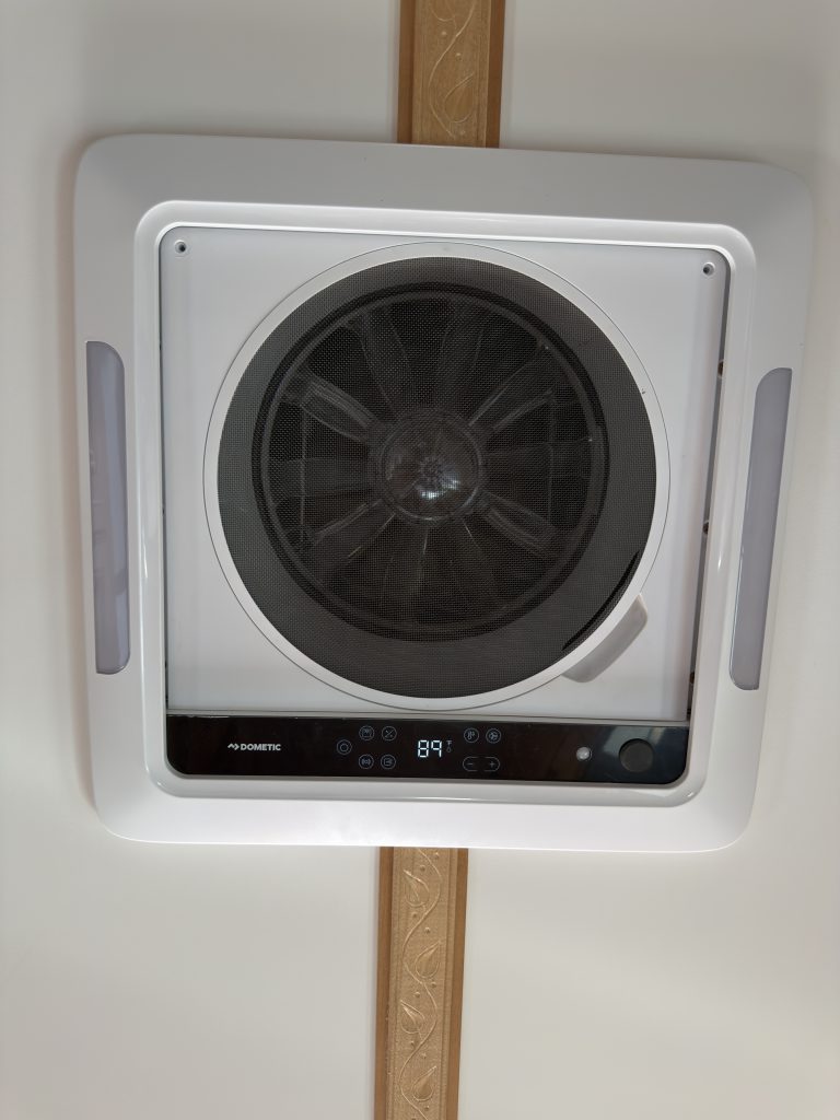Fantastic Fan in the ceiling of Nielsen Camp #133