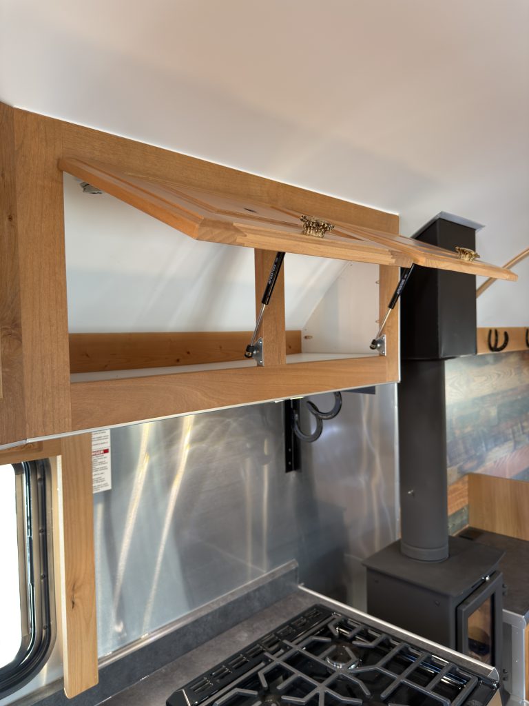 Kitchen Overhead Cabinet Framing in Nielsen Camp #133