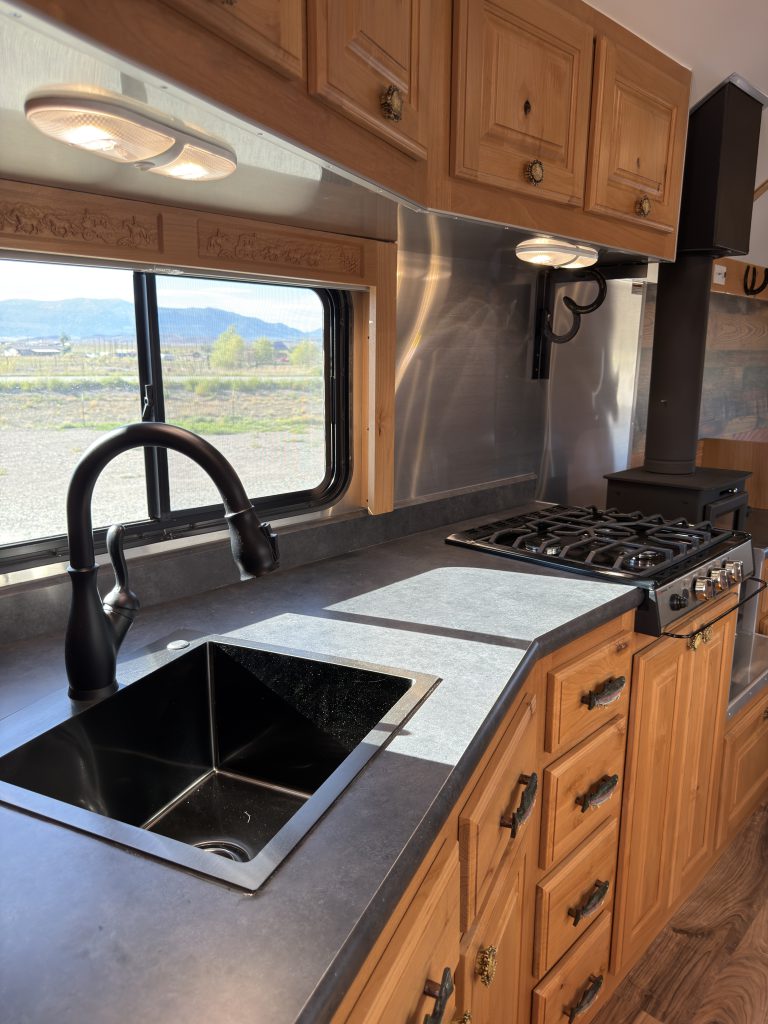 Kitchen Workspace on Nielsen Camp #133