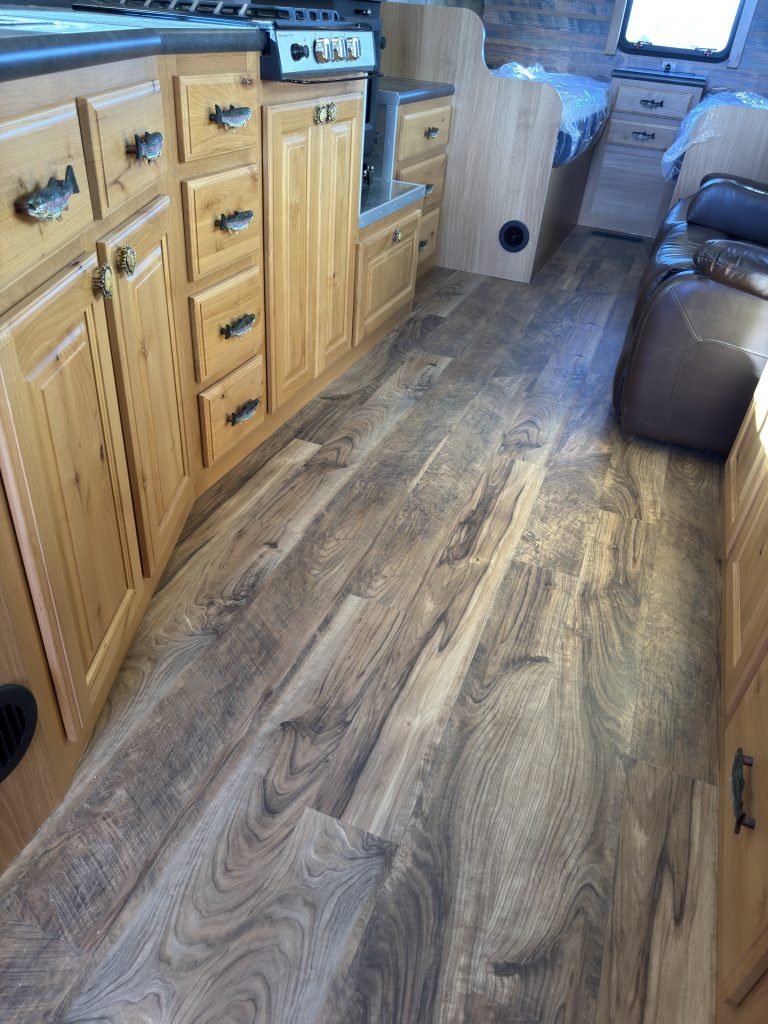 Luxury Vinyl Plank Flooring on Nielsen Camp #133 (View 2)