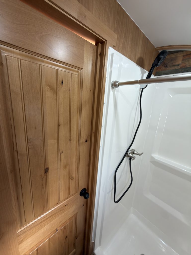 Shower And Handheld Shower Head on Nielsen Camp #133 (View 2)