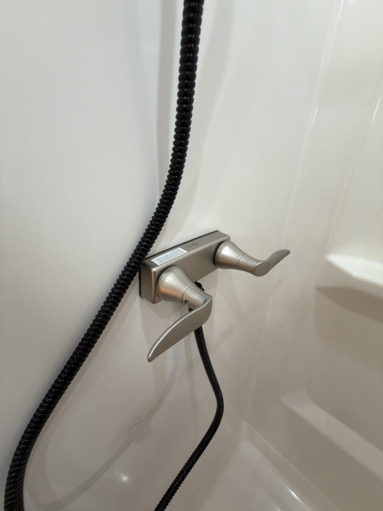 Shower And Handheld Shower Head on Nielsen Camp #133 (View 7)