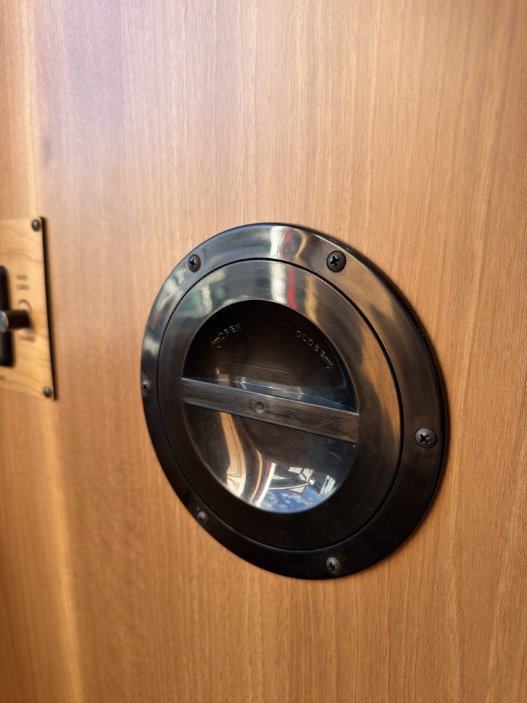 Shower Plumbing Access Port in Nielsen Camp #133