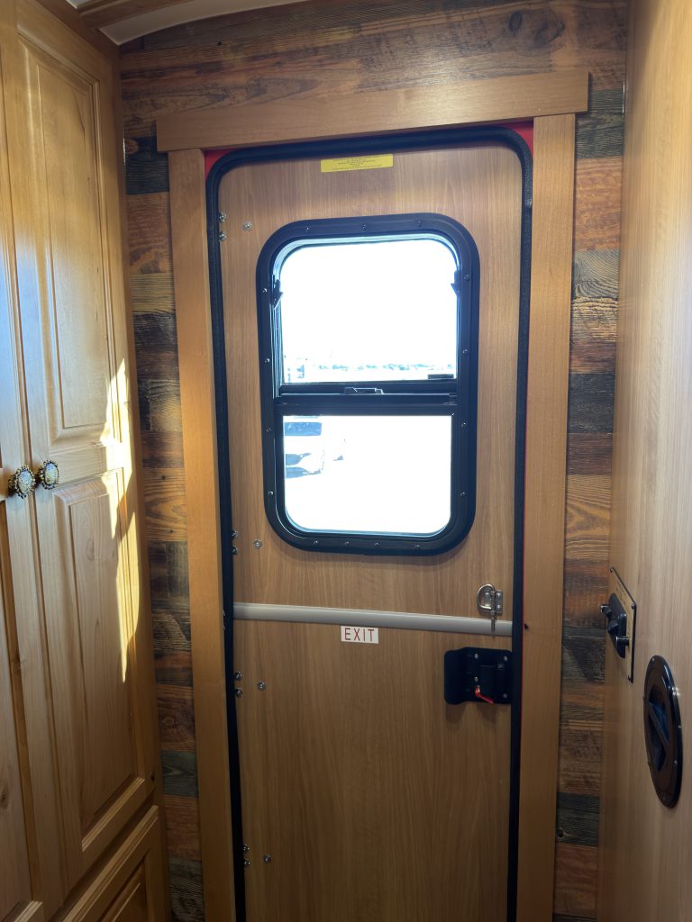 Rear Interior Door - Close View in Nielsen Camp #133